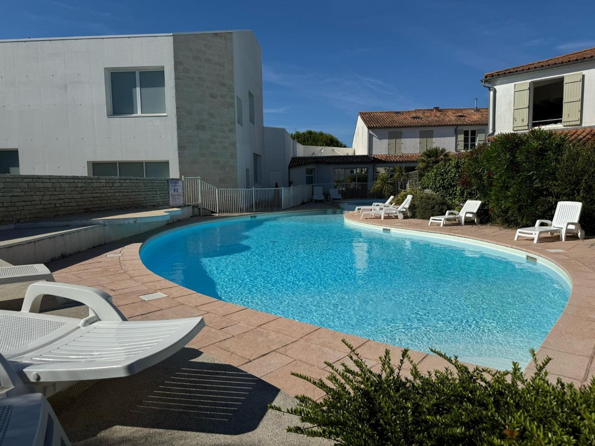 L'Annerie - Piscine Lejlighed La Couarde-sur-Mer Eksteriør billede